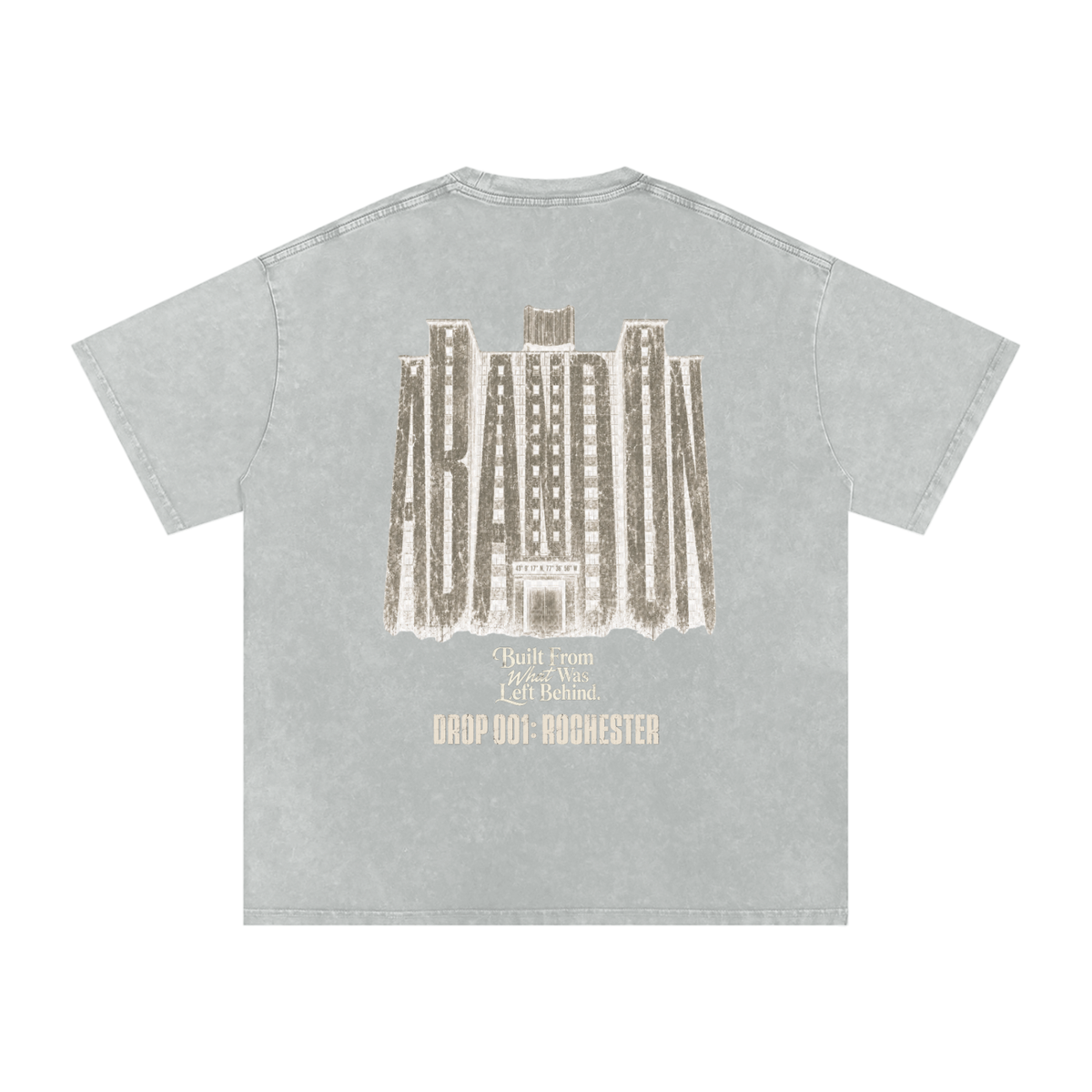 ABANDON – Drop 001: Rochester Oversized Tee