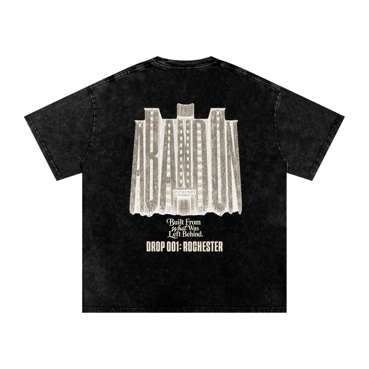 ABANDON – Drop 001: Rochester Oversized Tee